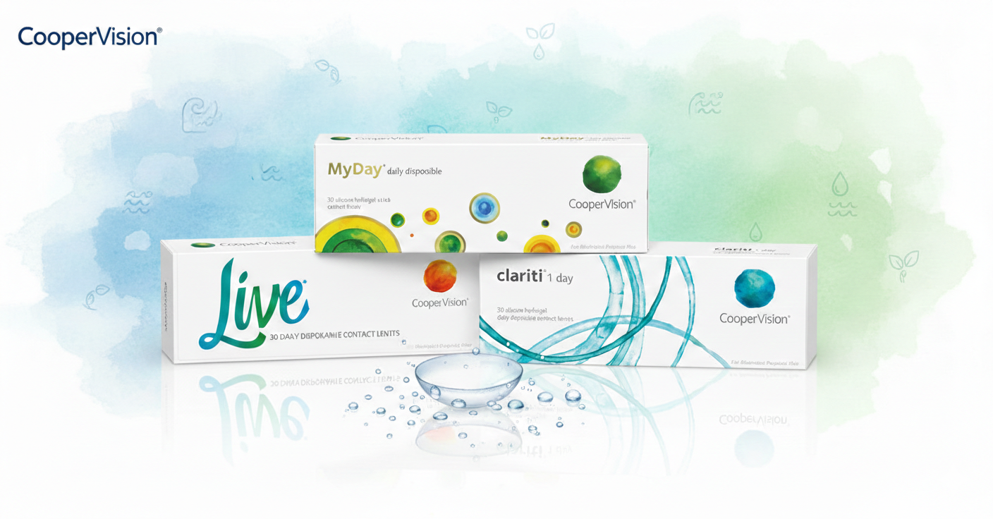 průvodce čočkami coopervision